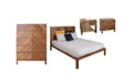 KALISTA DOUBLE  4 PIECE (TALLBOY) BEDROOM SUITE WITHOUT BED END DRAWERS  - AS PICTURED