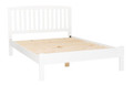 SINGLE BERTY BED (BED04-30-P) - WHITE