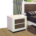 JARED  TASIE OAK BEDSIDE TABLE -