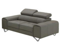 BELLAGIO 2 SEATER LEATHER SOFA   - SAND