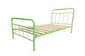 KING SINGLE  MOSSMAN  METAL  BED  - ASSORTED COLOURS AVAILABLE