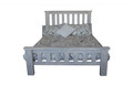 QUEEN MONTEGO BAY SOLID TIMBER  BED - WHITEWASH