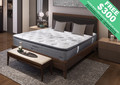 DOUBLE  BRIGHTON  EURO TOP  POCKET SPRING MATTRESS  - MEDIUM