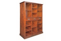 NEW YORK (AUSSIE MADE) MULTIPURPOSE BOOKSHELF WITH RING HANDLES OR TIMBER KNOBS - 1900(H) x 1200(W) - ASSORTED COLOURS