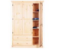 COMBINATION (AUSSIE MADE)  4"  1800(H) X 1200(W) COMBINATION WARDROBE  - (MODEL:2.0M X 2.0M) - COLOR AS PICTURED