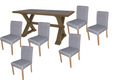  COTTAGE BILLABONG  9  PIECE DINING SUITE - 2100(W) X 1000(D)- COLOUR AS PICTURED