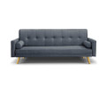 ARTISS 3 SEATER  FABRIC SOFA  - CHARCOAL