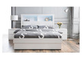 ROGAN SINGLE OR KING SINGLE 4  PIECE BEDROOM SUITE - (MODEL:LS 718 KS/S)  -HIGH  GLOSS WHITE