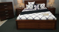 MARISSA  QUEEN  5  PIECE (DRESSER)  BEDROOM SUITE - (MODEL-2-21-14-2-21-18-25) - AS PICTURED 