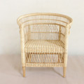  MOROCCO SINGLE  RATTAN CHAIR  - NATURAL