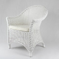 SCARLET CHAIR WITH CUSHION (MODEL:DET-853) - WHITE