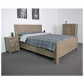 TERRENCE QUEEN 4 PIECE TALLBOY BEDROOM SUITE - WASHED OAK