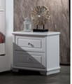 INNOVATION 2 DRAWERS BEDSIDE TABLE  - IVORY WHITE