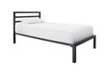 SINGLE CASEY METAL BED - CHOICE OF COLOURS