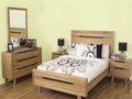 KING ATMORE BED - NATURAL