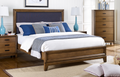 DOUBLE CLOVIS TIMBER BED - AS PICTURED