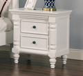 SHONTO 2 DRAWER BEDSIDE TABLE - AS PICTURED