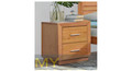 ALAMEDA 2 DRAWER BEDSIDE TABLE - AS PICTURED