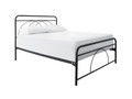 KING SINGLE SUMMERSET METAL BED - ASSORTED COLOURS