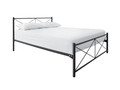 SINGLE MADRID METAL BED - ASSORTED COLOURS