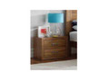 GERALDTON BEDSIDE TABLE - BLACKWOOD