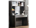 KESWICK 2 DRAWER STUDY DESK WITH HUTCH (LS 151 DESK) - CHARCOAL