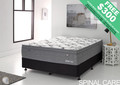 SINGLE SPINAL CARE DELUXE EURO TOP POCKET SPRING MATTRESS - MEDIUM