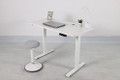 CAPELLA ADJUSTABLE MOTORIZED STANDING DESK ONLY - WHITE