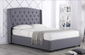 DOUBLE MONTELLO  FABRIC BED - AS PICTURED