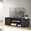 SENECA TV ENTERTAINMENT UNIT - 410(H) X 1200(W) x 400(D) - WALNUT