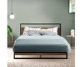 DOUBLE RALPH METAL BED - BLACK