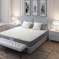 SINGLE REST PEDIC BONNELL SPRING WITH NATURAL LATEX  ENSEMBLE (MATTRESS & BASE)- SUPER FIRM