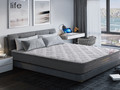 KING SINGLE LUXURY SUPPORT EURO TOP POCKET SPRING  ENSEMBLE (MATTRESS & BASE)-  FIRM