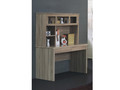 CROYDON STUDY DESK WITH BOOKCASE - 1200(W) x 580(D) - WASHED OAK