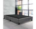 DOUBLE FRAISER FABRIC BED BASE FRAME  ONLY - GREY