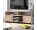 LENNY 2 DOOR TV ENTERTAINMENT UNIT - OAK