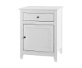CALLIOPE BEDSIDE TABLE - WHITE