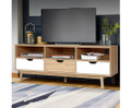 ETINA TV CABINET ENTERTAINMENT UNIT - OAK & WHITE