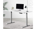 MENSHRYLL MOTORISED HEIGHT ADJUSTABLE DESK 1200(W) - WHITE & GREY