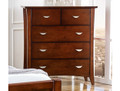 LISERLI (5209) 5 DRAWER  TALLBOY - AS PICTURED