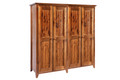 MANILLA (AUSSIE MADE) 4 DOOR STANDARD PANTRY - 1800(H) x 2400(W) x 530(D) - (2 SECTIONS) - ASSORTED COLOURS