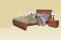 JOHMY (AUSSIE MADE) KING 3 PIECE (BEDSIDE) BEDROOM SUITE (18-12-22-5-9-14) - ASSORTED COLOURS