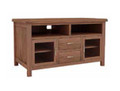 JAYDEN (3740) TV UNIT WITH 2 DOOR / 2 DRAWER - 720(H) x 1380(W) - NUTMEG