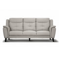 GEORGIA 3 SEATER SOFA  - SILVER