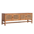 BELTANA TV UNIT - 4 DOORS - 1600(W) x 400(D) - LIGHT TOBACCO