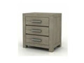 KENDALL (AUSSIE MADE) 3 DRAWER BEDSIDE TABLE - ASSORTED COLOURS