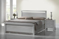 DOUBLE FION BED - WHITE