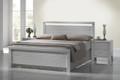 QUEEN FION BED - WHITE
