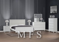 DOUBLE OR QUEEN SWANWORTH (CUSTOM MADE) 3 PIECE (BEDSIDE) BEDROOM SUITE - ASSORTED COLOURS