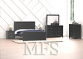SINGLE OR KING SINGLE HALIFAX (CUSTOM MADE) 3 PIECE (BEDSIDE) BEDROOM SUITE - ASSORTED COLOURS